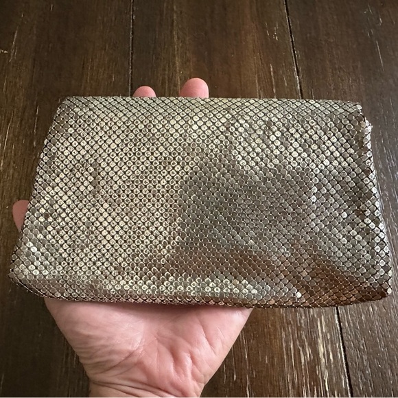 Whiting and Davis mesh rhinestone evening bag/clutch - Picture 9 of 13